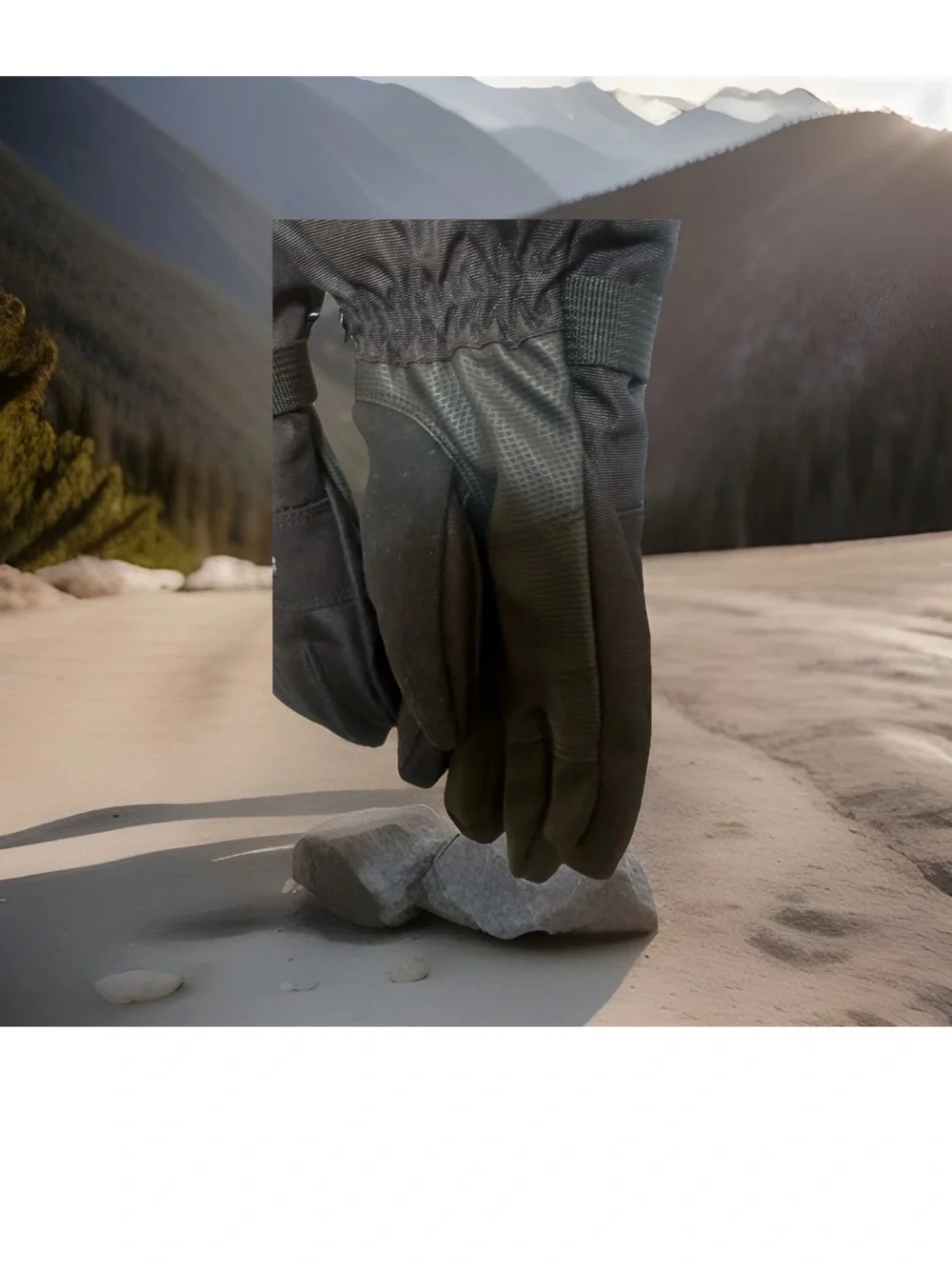 Carhartt Gloves KIDS X LARGE Waterproof Insulated Gauntlet Black MENS SMALL